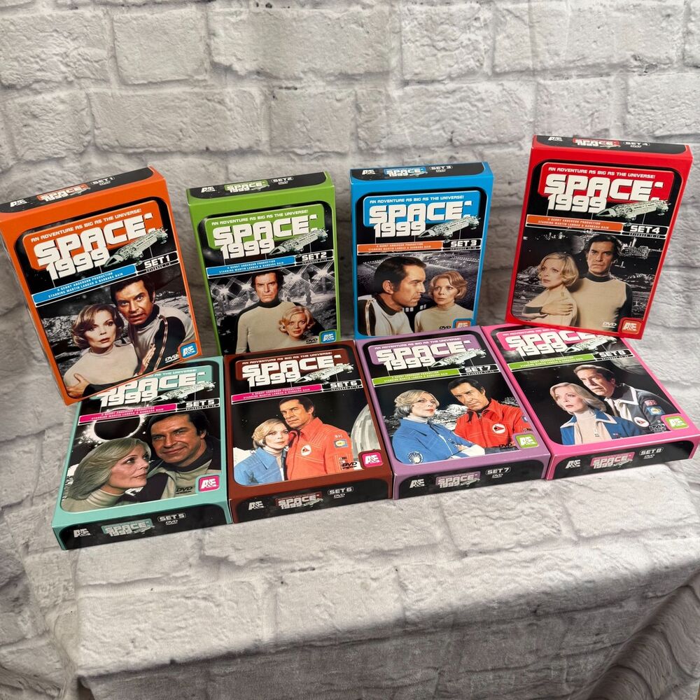 Space: 1999 DVD Series Set 1-8 Episodes 1-36 A&E Show Gerry Martin Barbara